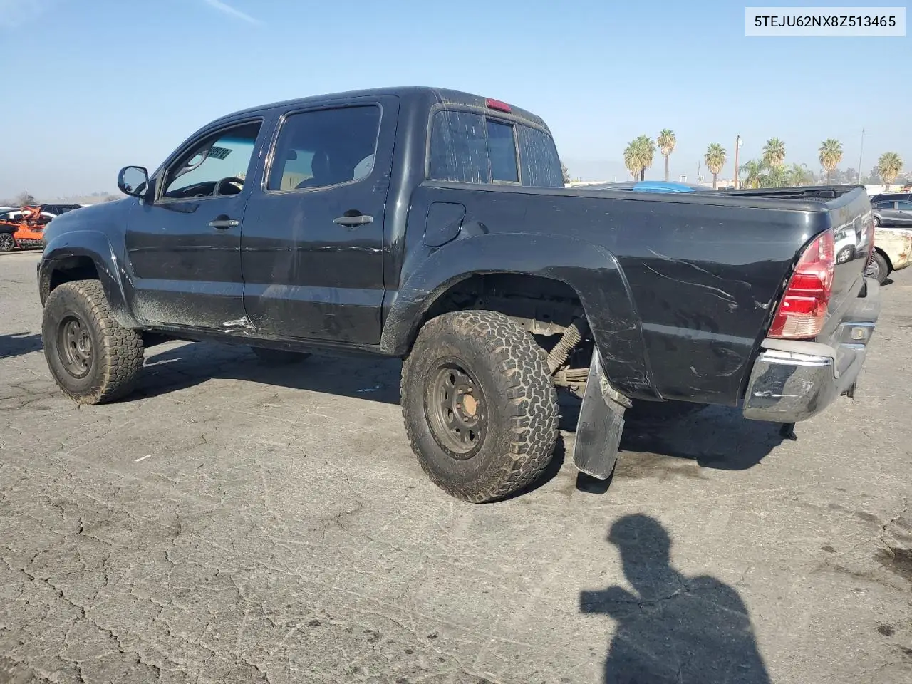 5TEJU62NX8Z513465 2008 Toyota Tacoma Double Cab Prerunner