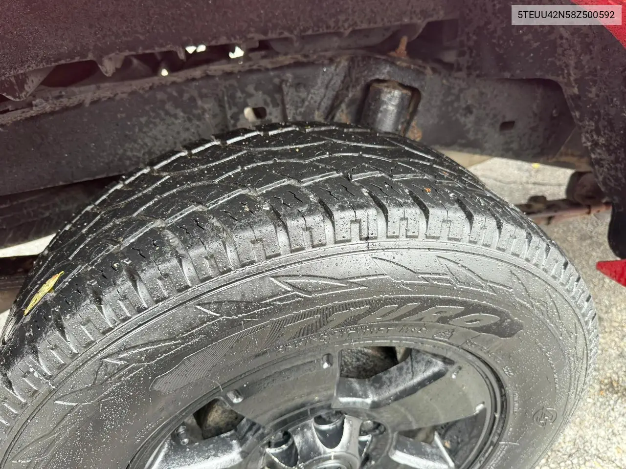 5TEUU42N58Z500592 2008 Toyota Tacoma Access Cab