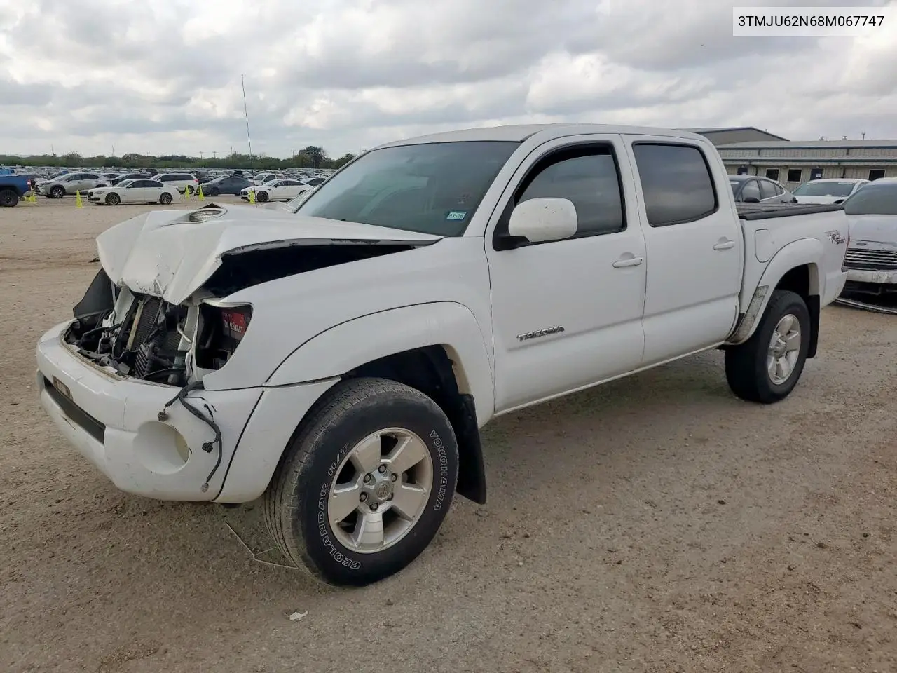 3TMJU62N68M067747 2008 Toyota Tacoma Double Cab Prerunner