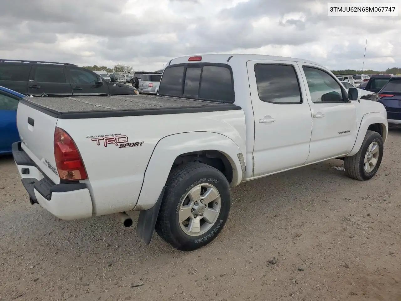 3TMJU62N68M067747 2008 Toyota Tacoma Double Cab Prerunner