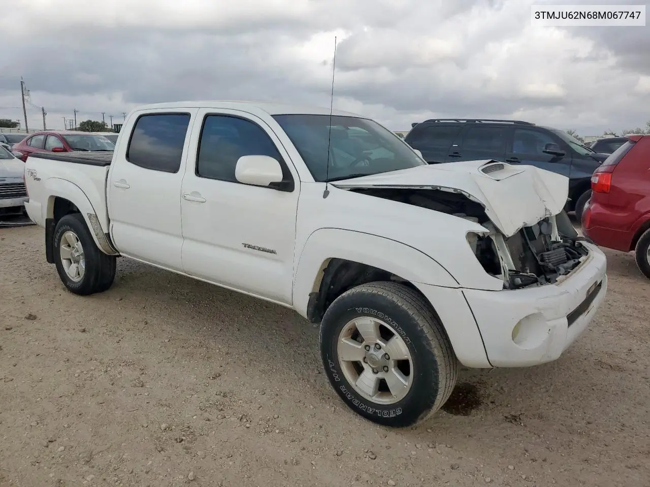 3TMJU62N68M067747 2008 Toyota Tacoma Double Cab Prerunner