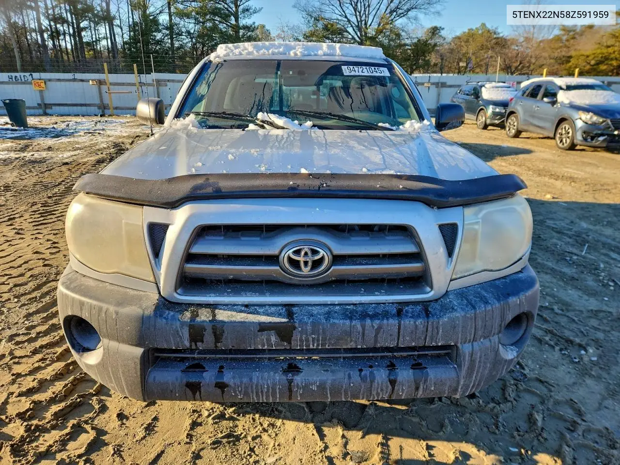 5TENX22N58Z591959 2008 Toyota Tacoma