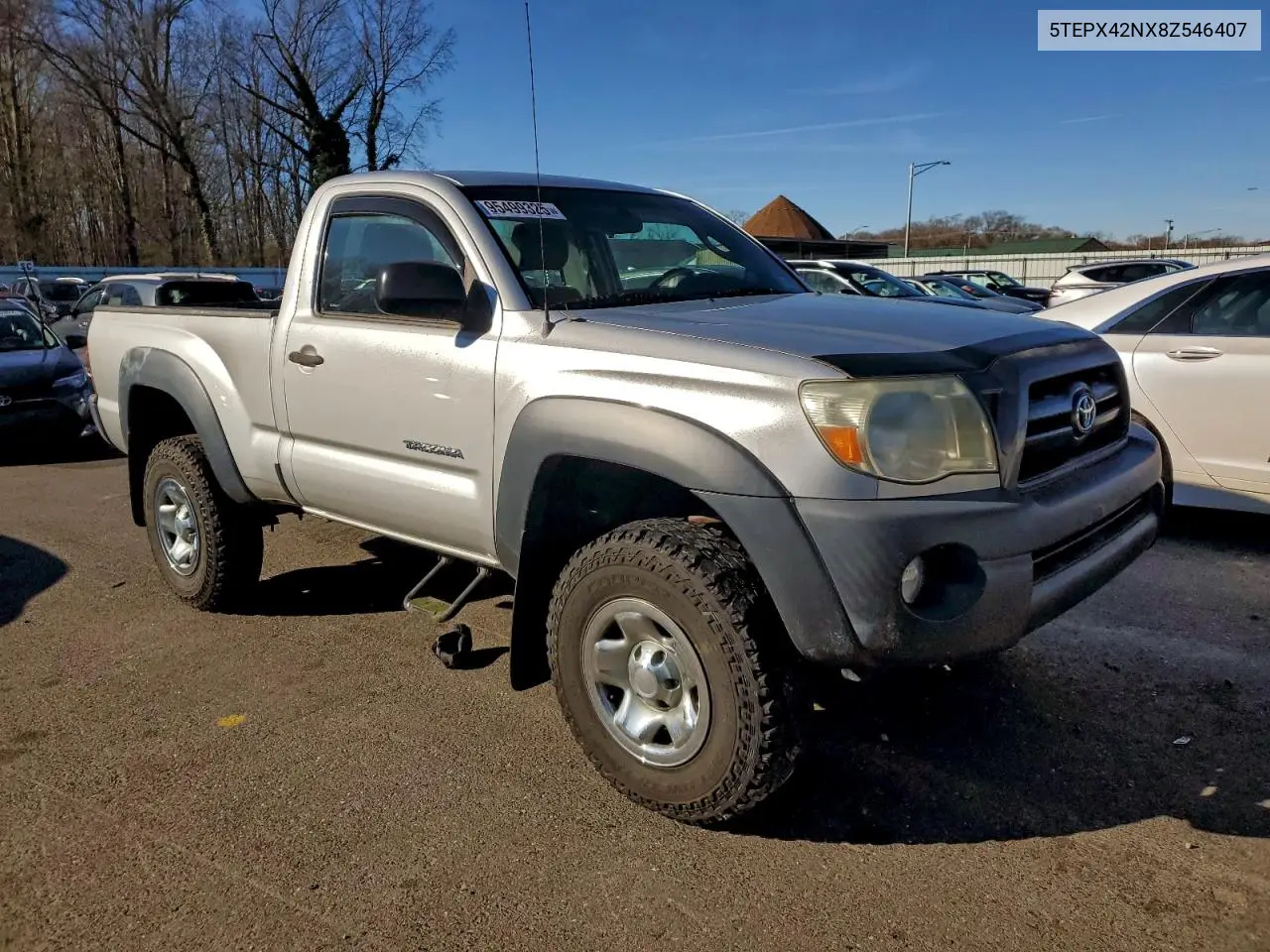 5TEPX42NX8Z546407 2008 Toyota Tacoma