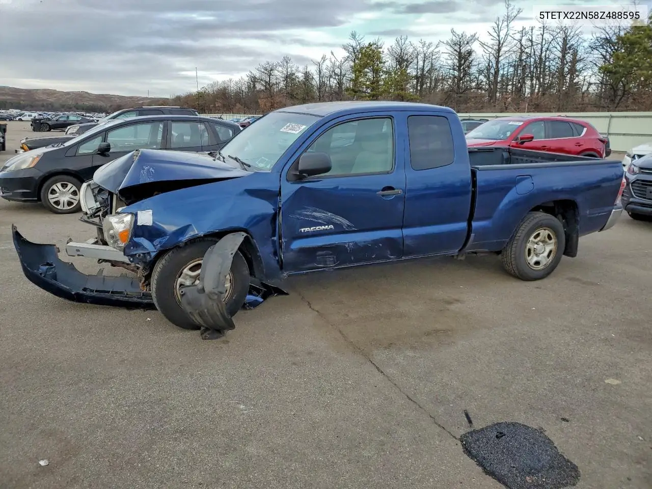 5TETX22N58Z488595 2008 Toyota Tacoma Access Cab