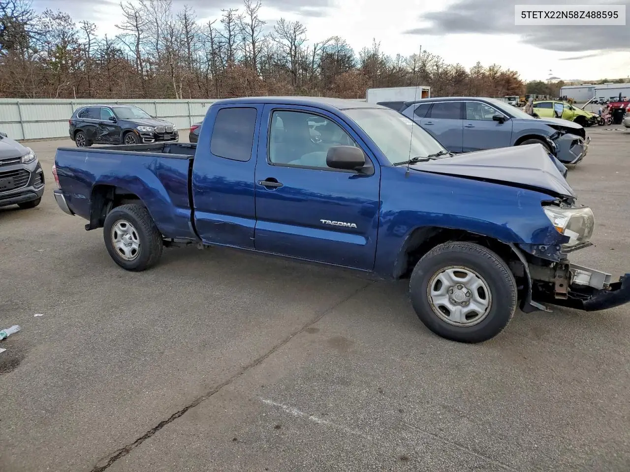 5TETX22N58Z488595 2008 Toyota Tacoma Access Cab