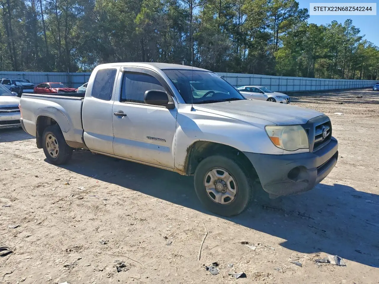 5TETX22N68Z542244 2008 Toyota Tacoma Access Cab