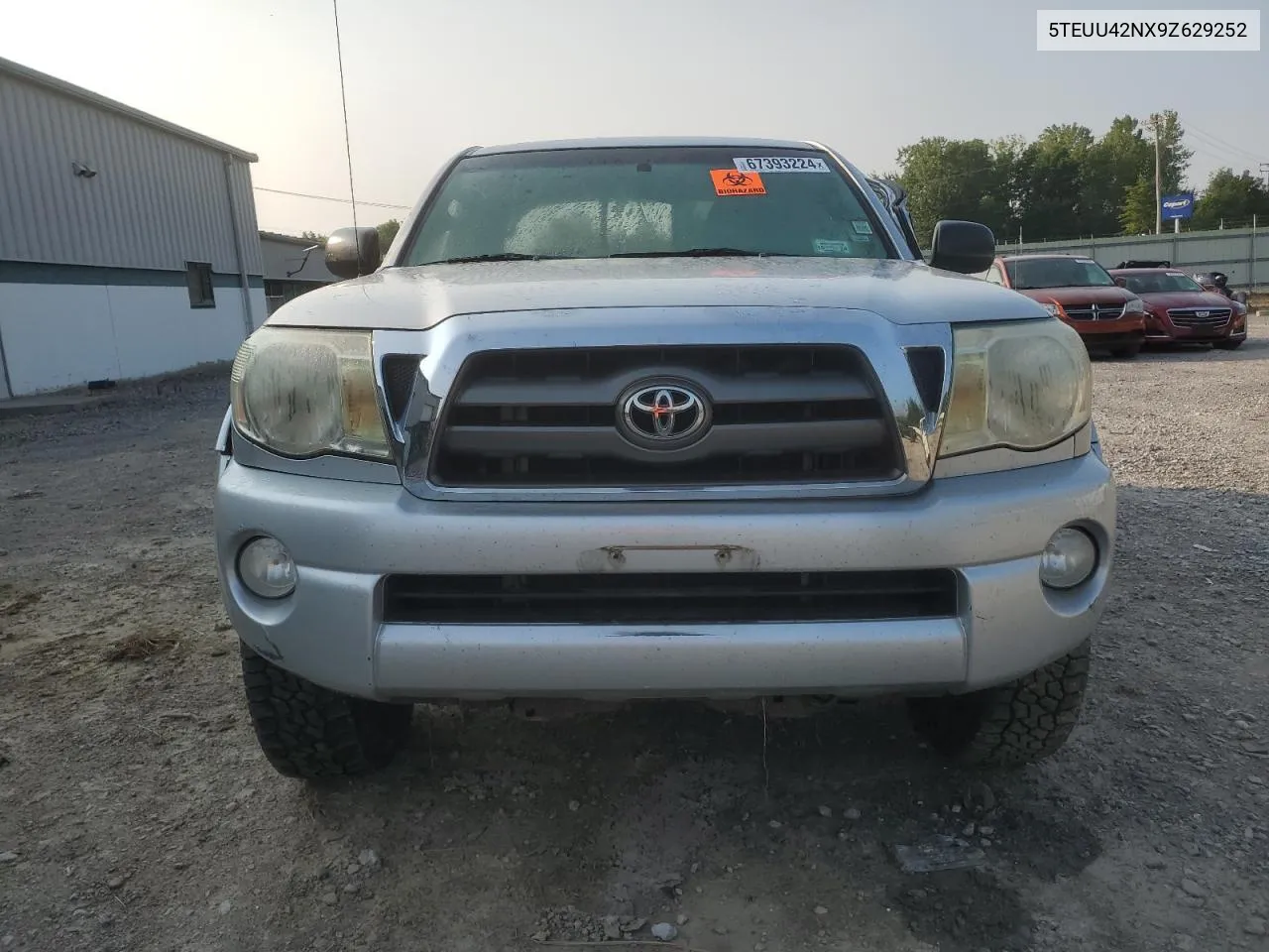 2009 Toyota Tacoma Access Cab VIN: 5TEUU42NX9Z629252 Lot: 67393224