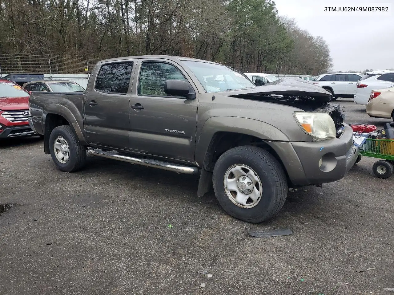 3TMJU62N49M087982 2009 Toyota Tacoma Double Cab Prerunner