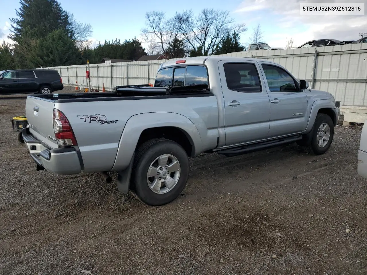 5TEMU52N39Z612816 2009 Toyota Tacoma Double Cab Long Bed