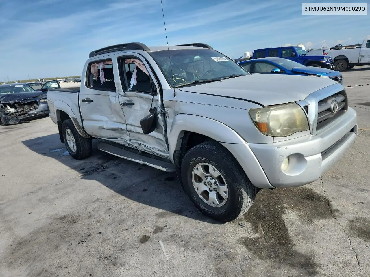 3TMJU62N19M090290 2009 Toyota Tacoma Double Cab Prerunner