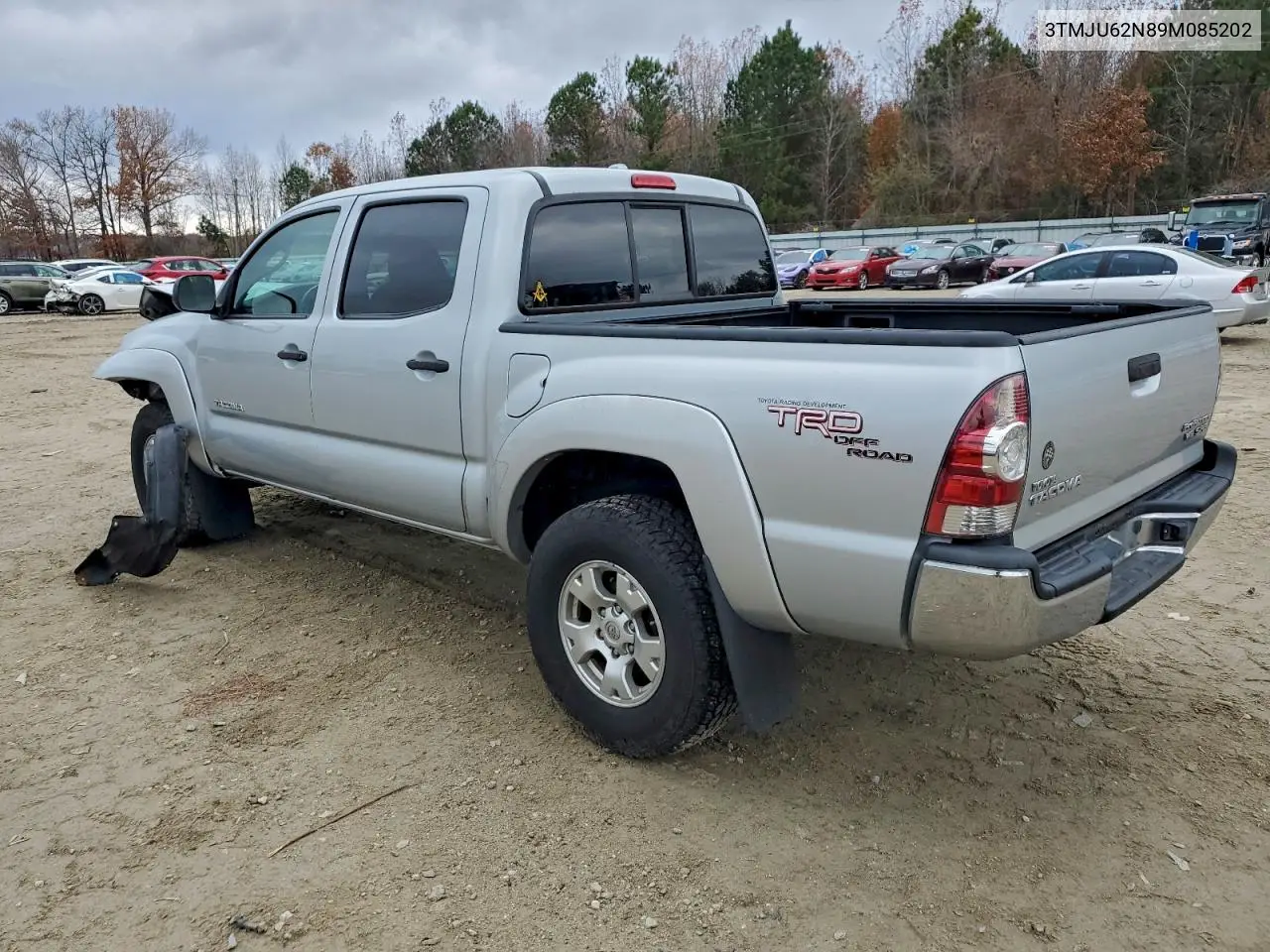 3TMJU62N89M085202 2009 Toyota Tacoma Double Cab Prerunner