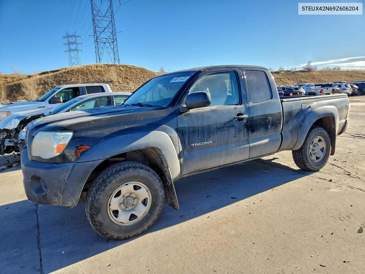 5TEUX42N69Z606204 2009 Toyota Tacoma Access Cab