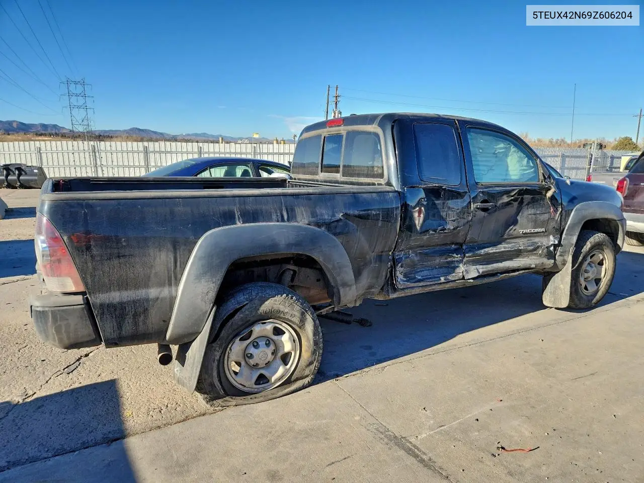 5TEUX42N69Z606204 2009 Toyota Tacoma Access Cab