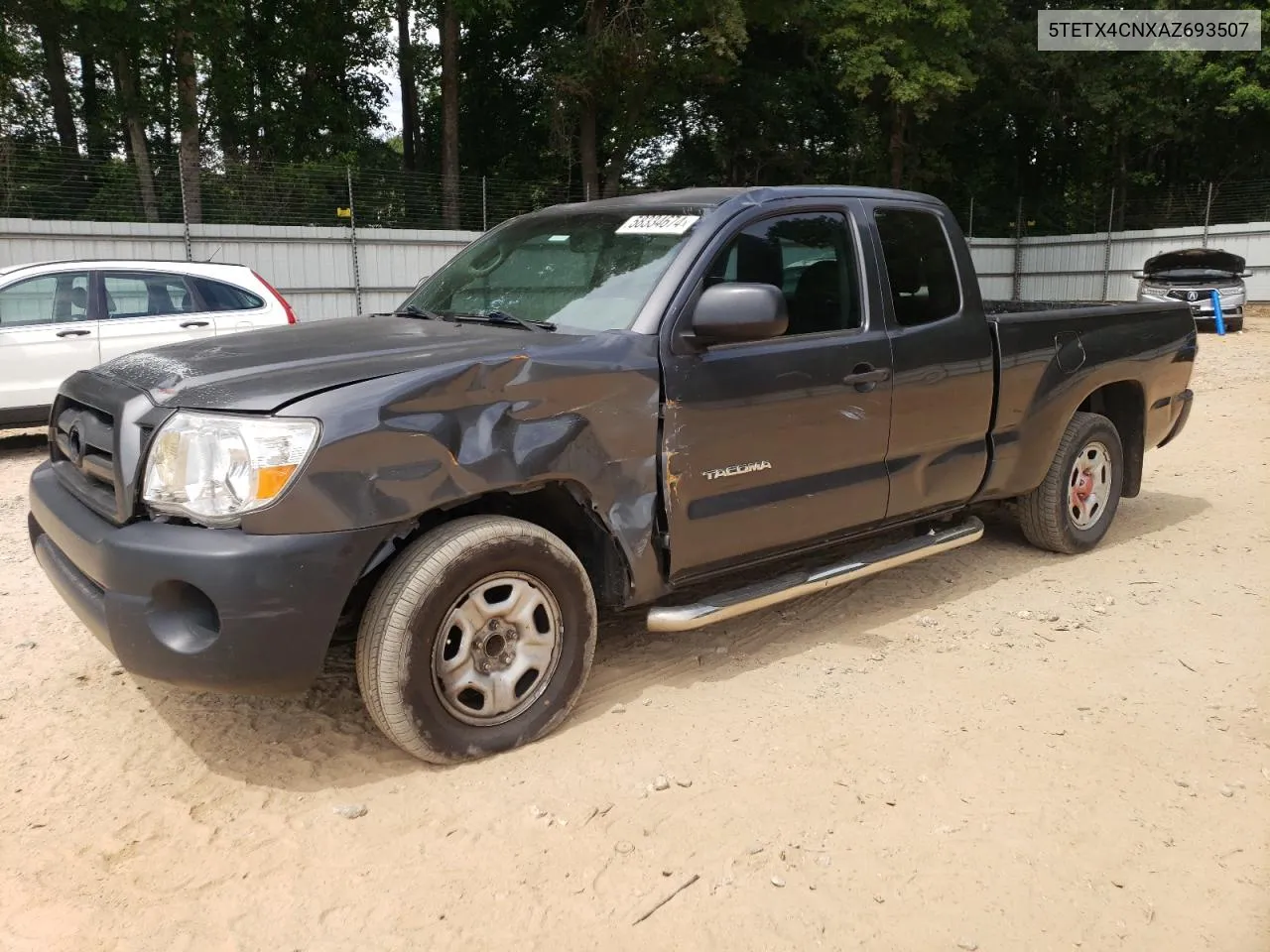 5TETX4CNXAZ693507 2010 Toyota Tacoma Access Cab