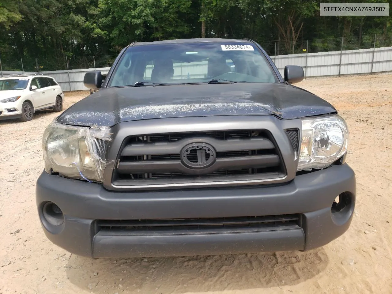 5TETX4CNXAZ693507 2010 Toyota Tacoma Access Cab