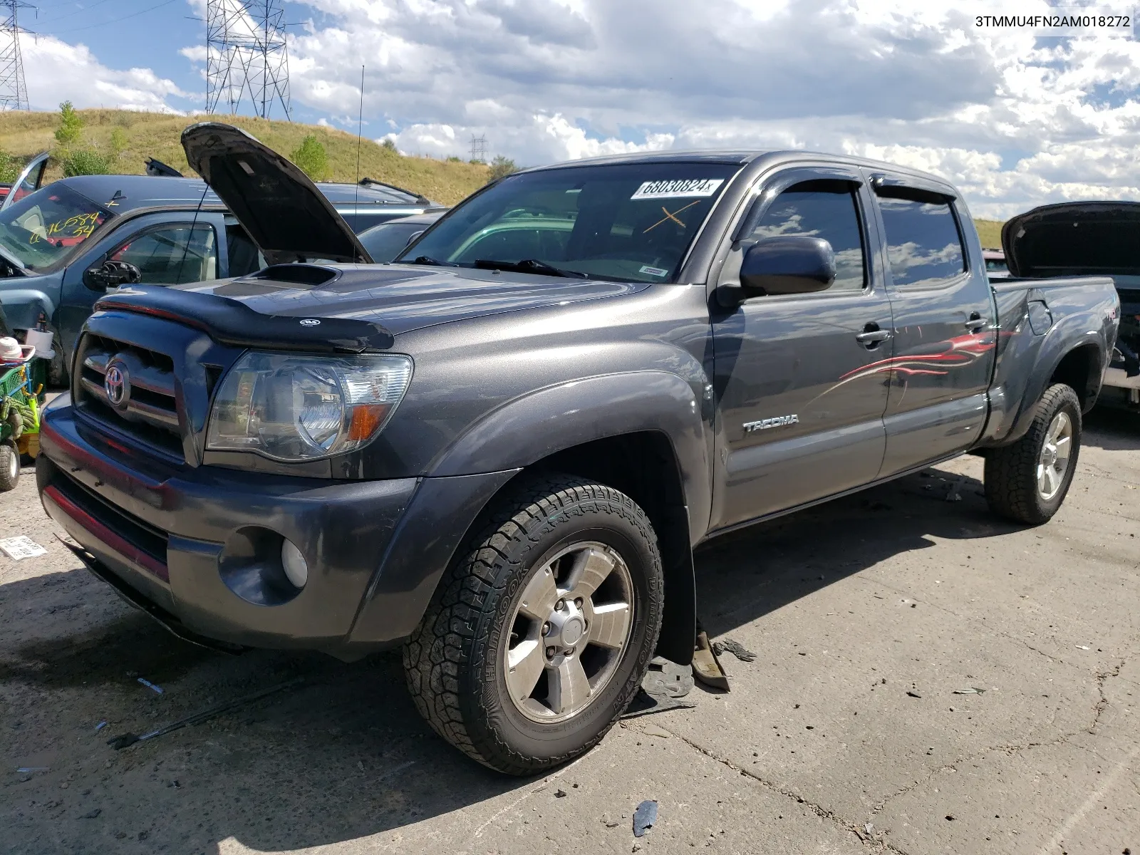 3TMMU4FN2AM018272 2010 Toyota Tacoma Double Cab Long Bed