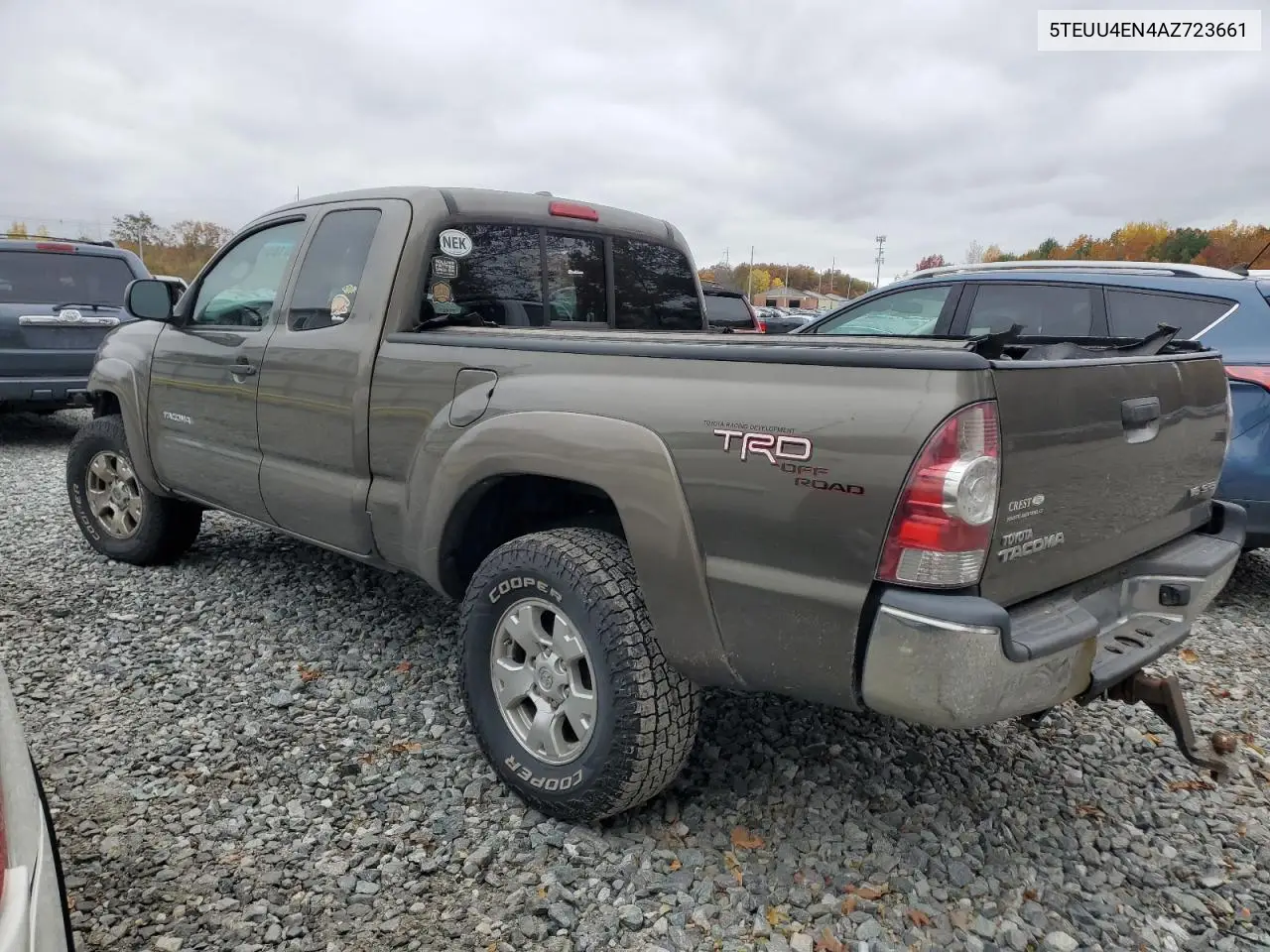 5TEUU4EN4AZ723661 2010 Toyota Tacoma Access Cab