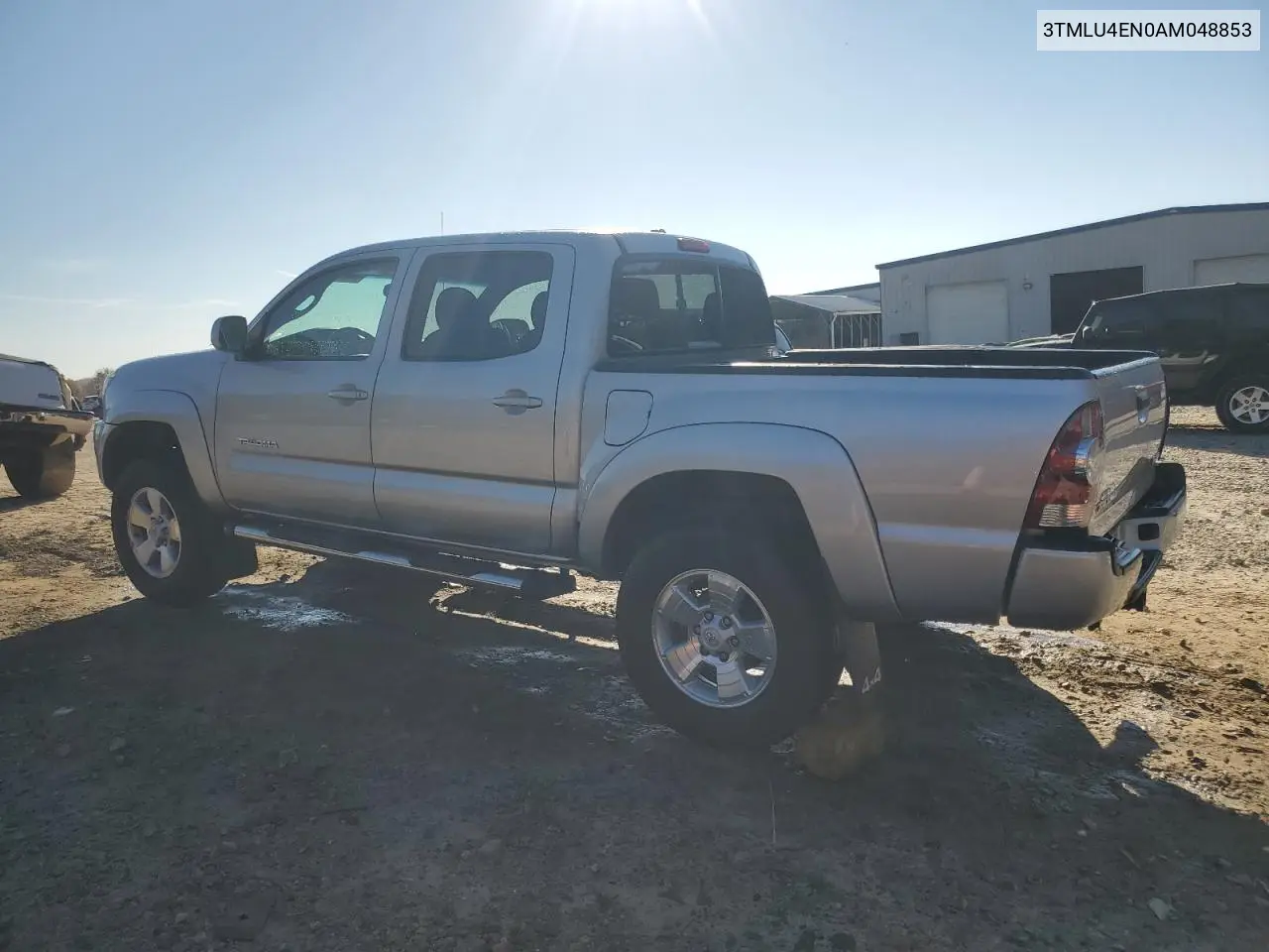 3TMLU4EN0AM048853 2010 Toyota Tacoma Double Cab