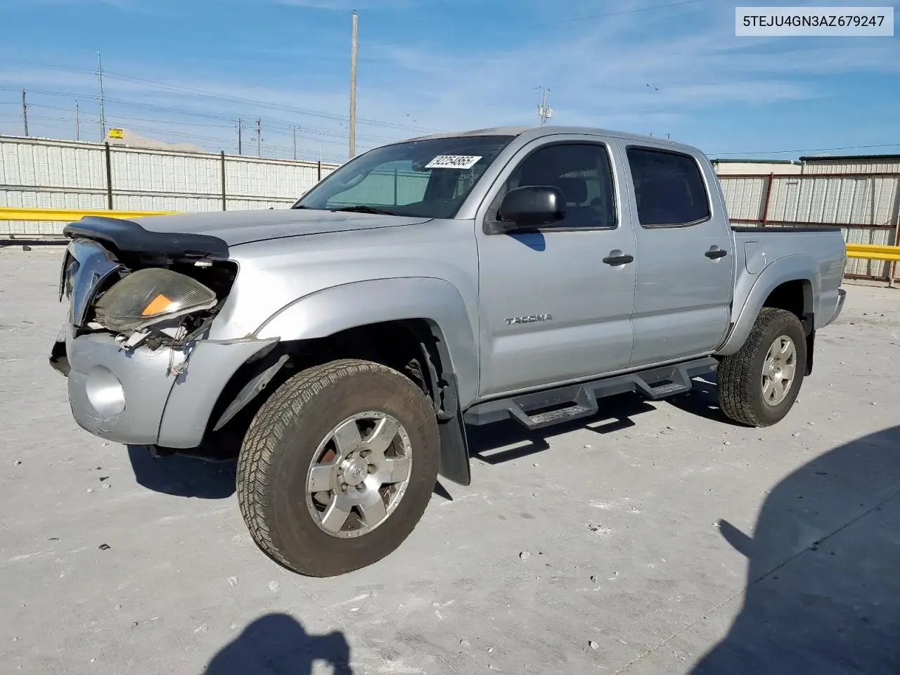 5TEJU4GN3AZ679247 2010 Toyota Tacoma Double Cab Prerunner