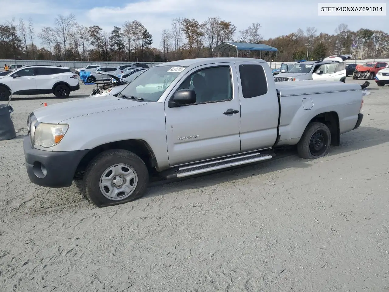 5TETX4CNXAZ691014 2010 Toyota Tacoma Access Cab
