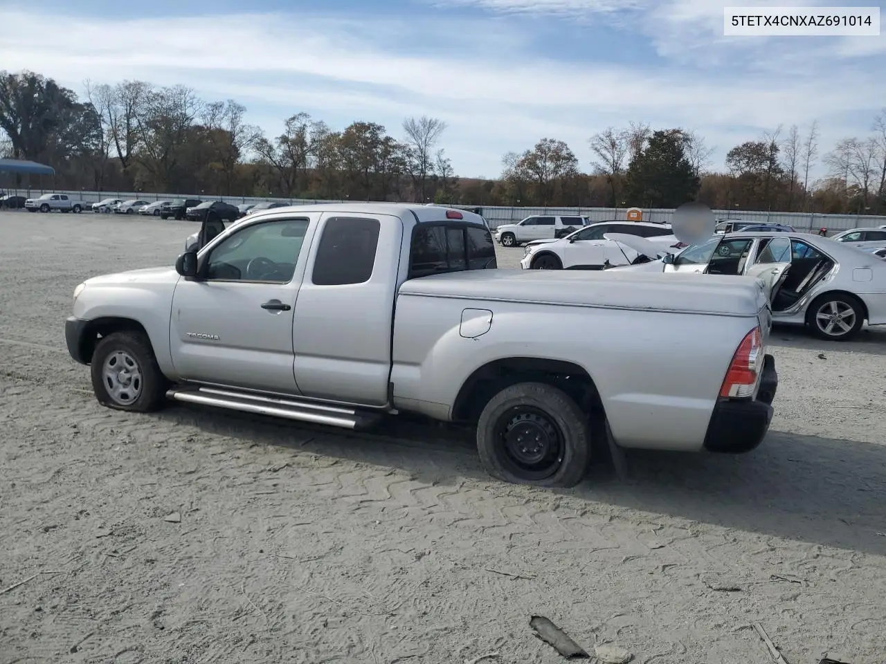 5TETX4CNXAZ691014 2010 Toyota Tacoma Access Cab