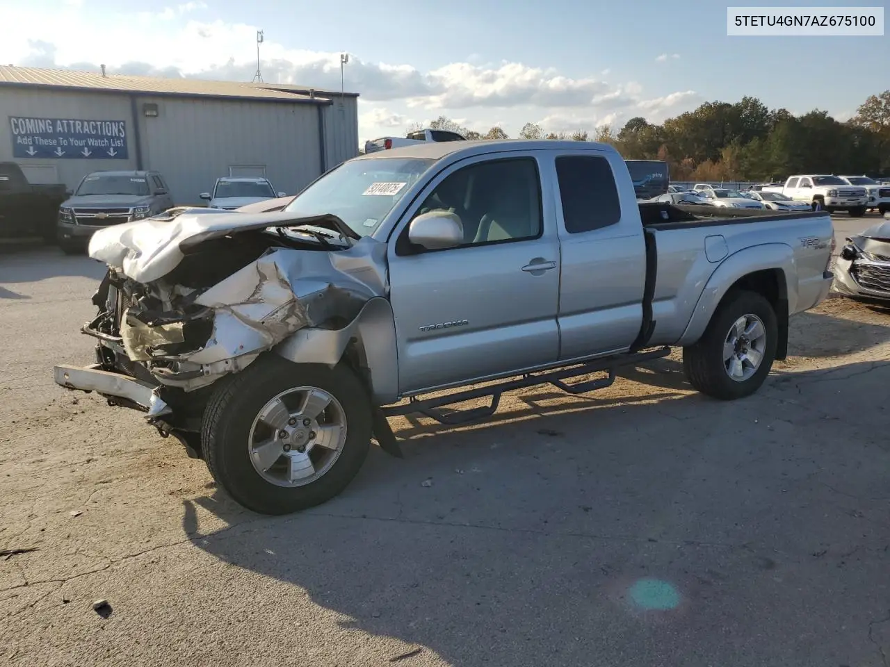5TETU4GN7AZ675100 2010 Toyota Tacoma Prerunner Access Cab
