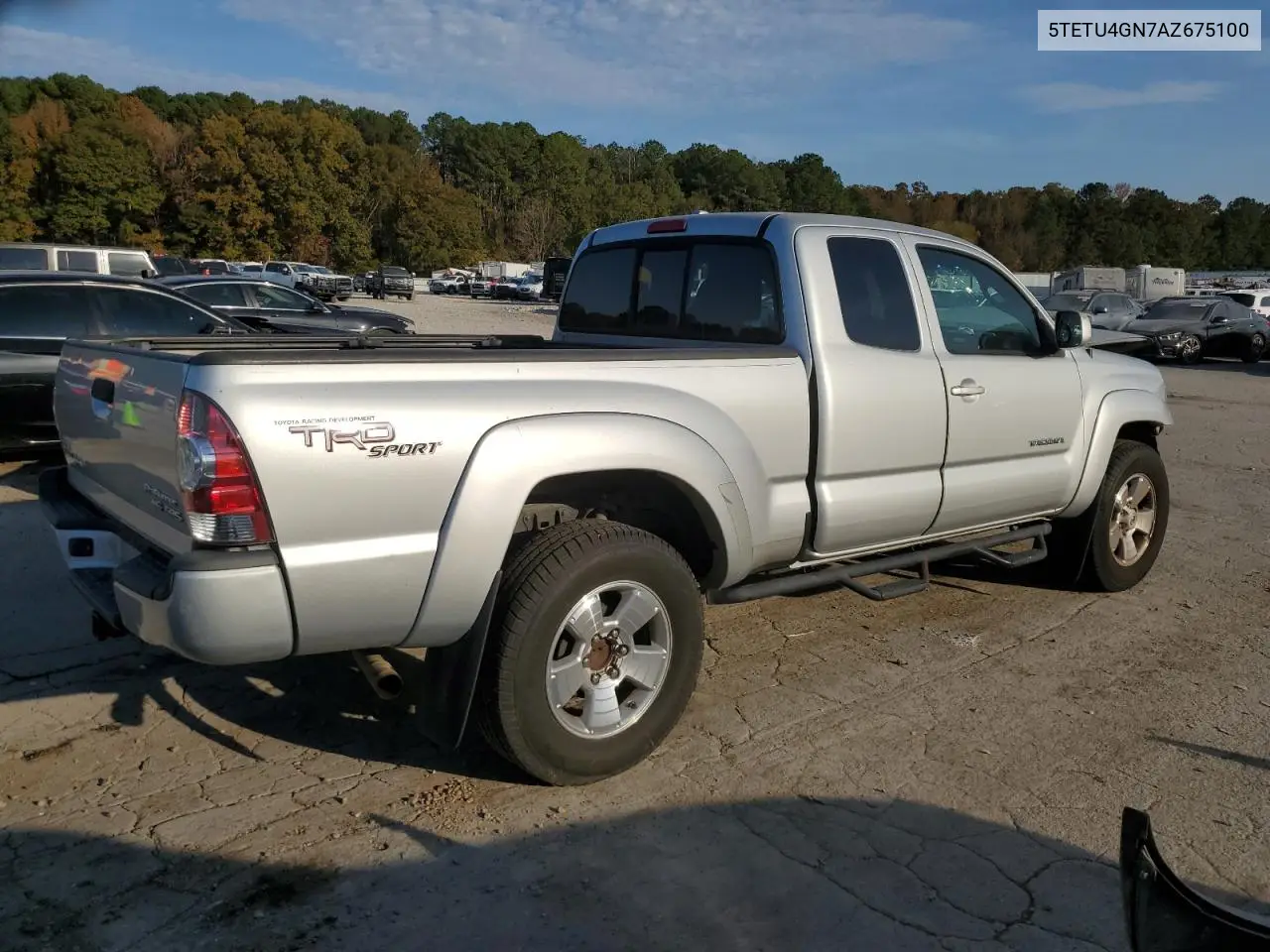 5TETU4GN7AZ675100 2010 Toyota Tacoma Prerunner Access Cab