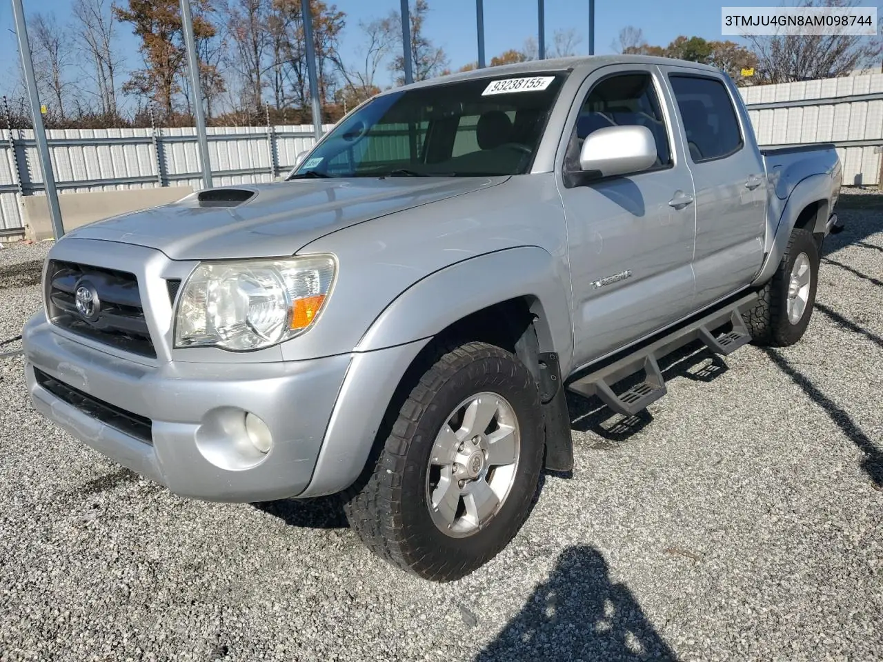 3TMJU4GN8AM098744 2010 Toyota Tacoma Prerunner V6