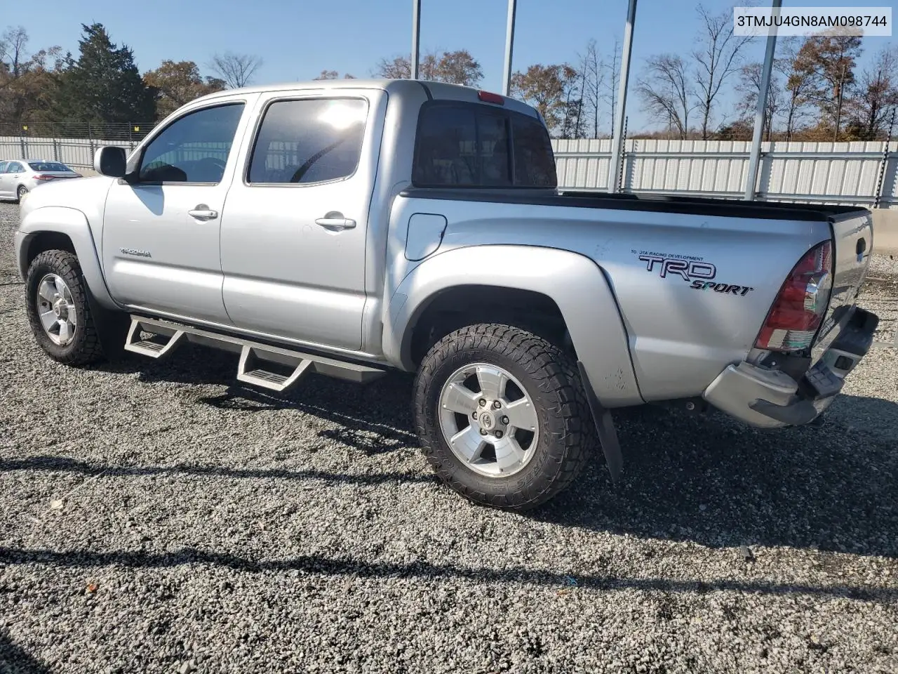 3TMJU4GN8AM098744 2010 Toyota Tacoma Prerunner V6