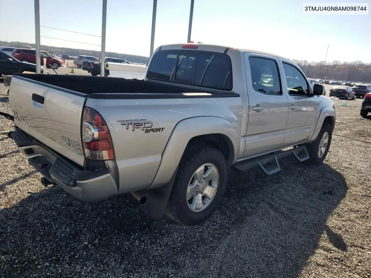 3TMJU4GN8AM098744 2010 Toyota Tacoma Prerunner V6