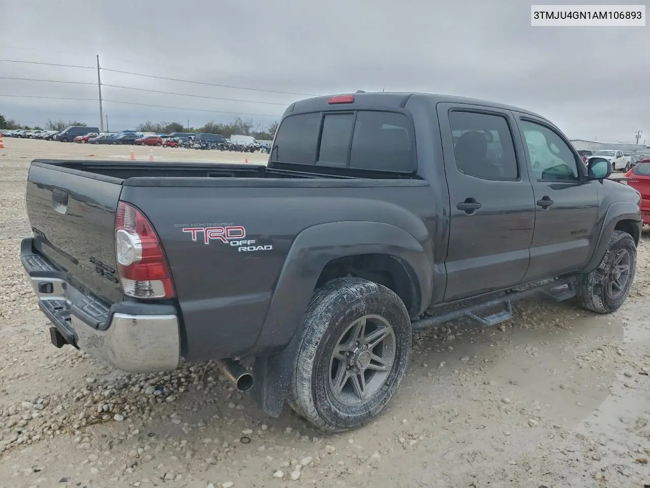 3TMJU4GN1AM106893 2010 Toyota Tacoma Double Cab Prerunner