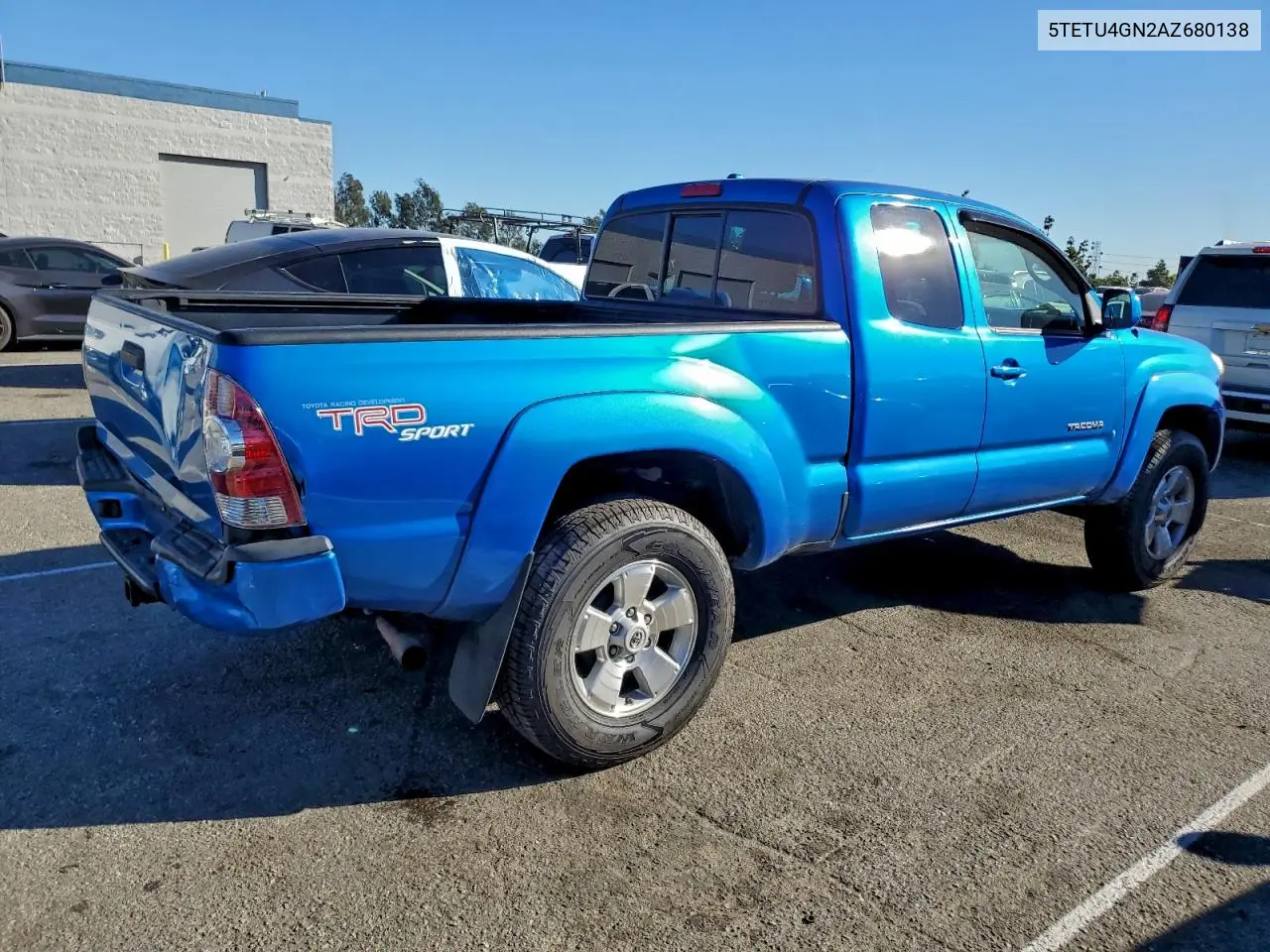 5TETU4GN2AZ680138 2010 Toyota Tacoma Prerunner Access Cab