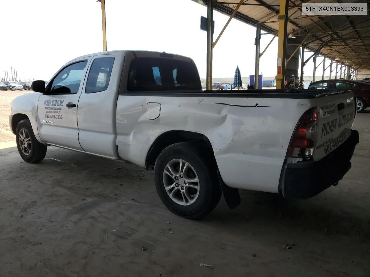 5TFTX4CN1BX003393 2011 Toyota Tacoma Access Cab