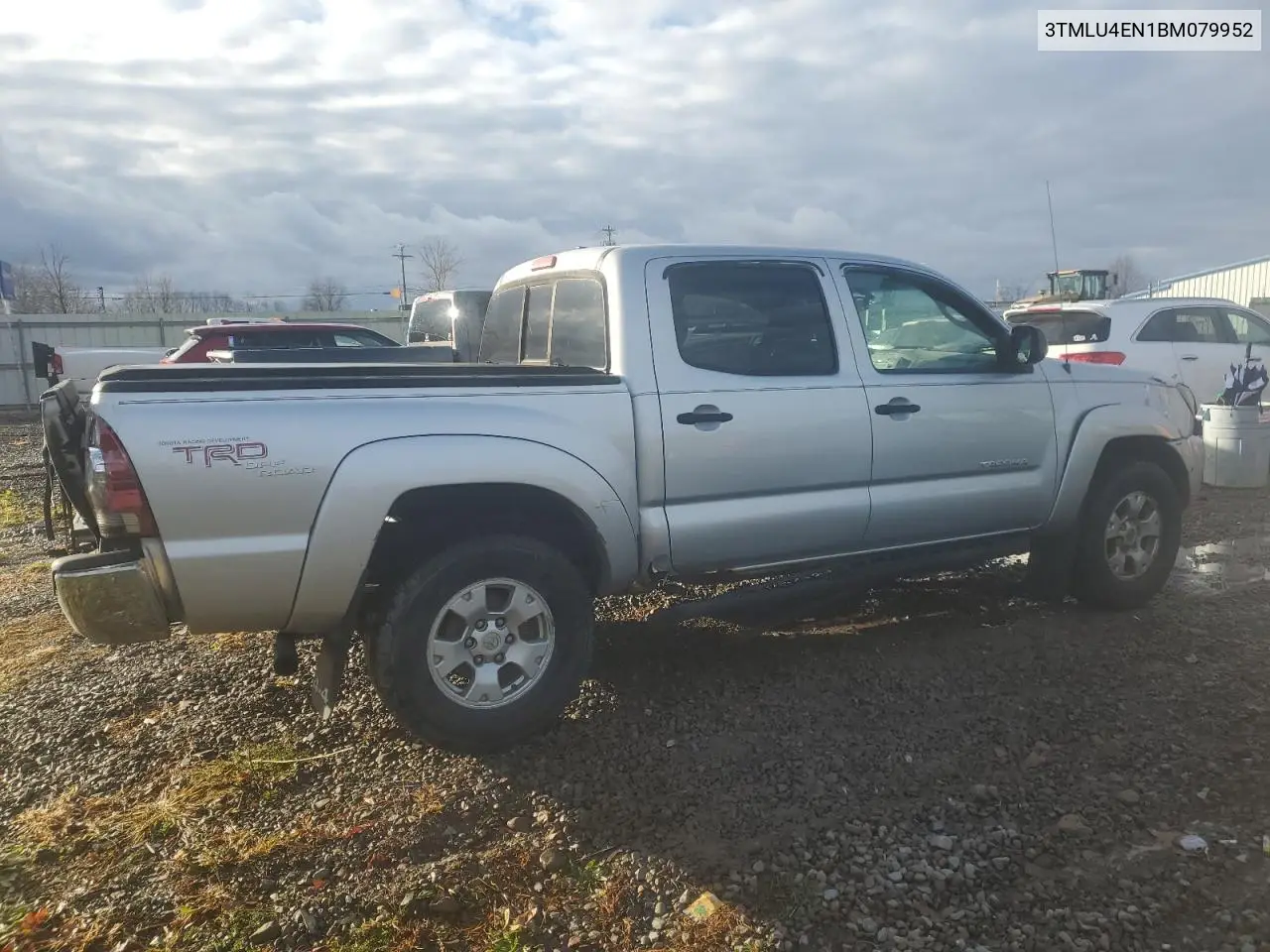3TMLU4EN1BM079952 2011 Toyota Tacoma Double Cab