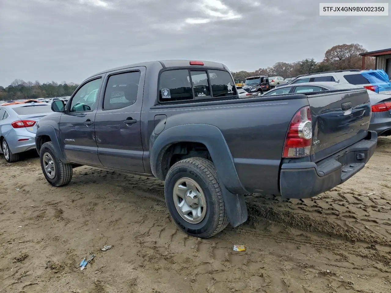 5TFJX4GN9BX002350 2011 Toyota Tacoma Double Cab