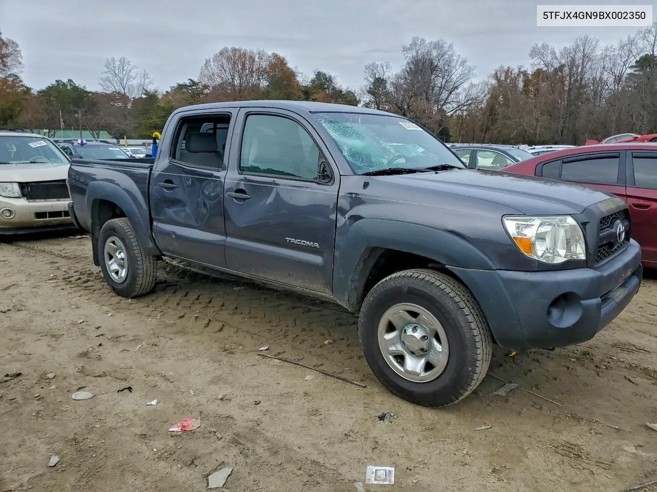 5TFJX4GN9BX002350 2011 Toyota Tacoma Double Cab