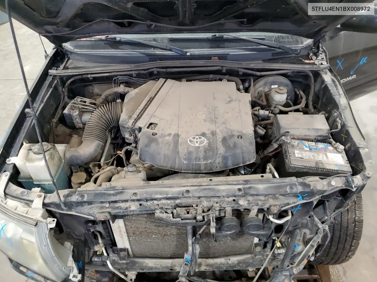 5TFLU4EN1BX008972 2011 Toyota Tacoma Double Cab