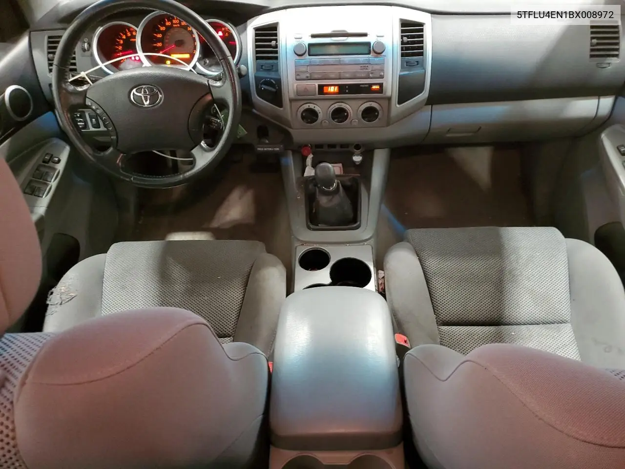 5TFLU4EN1BX008972 2011 Toyota Tacoma Double Cab