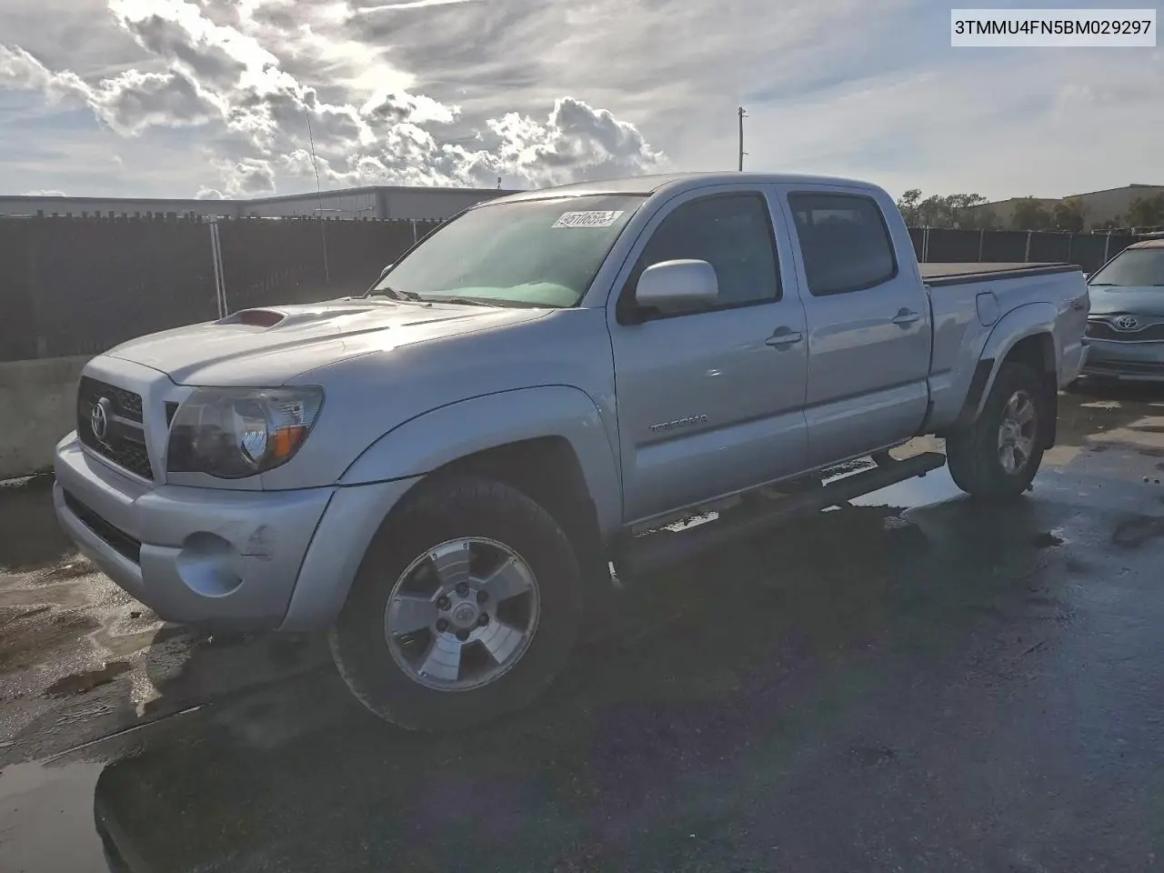 3TMMU4FN5BM029297 2011 Toyota Tacoma Double Cab Long Bed
