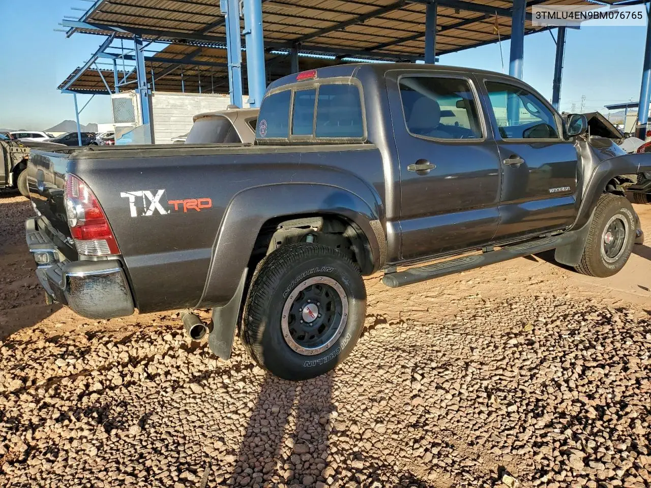 3TMLU4EN9BM076765 2011 Toyota Tacoma Double Cab