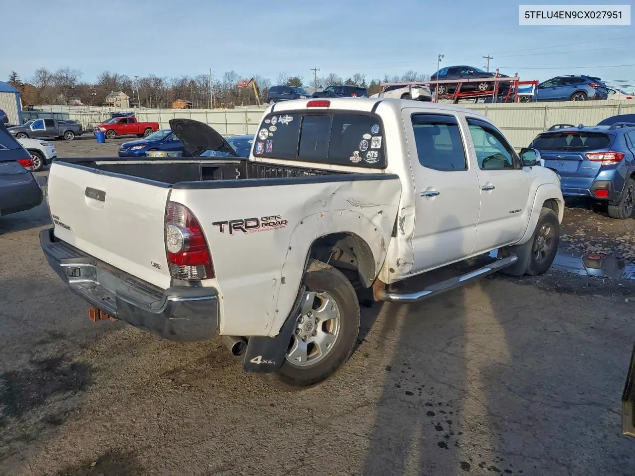 5TFLU4EN9CX027951 2012 Toyota Tacoma Double Cab