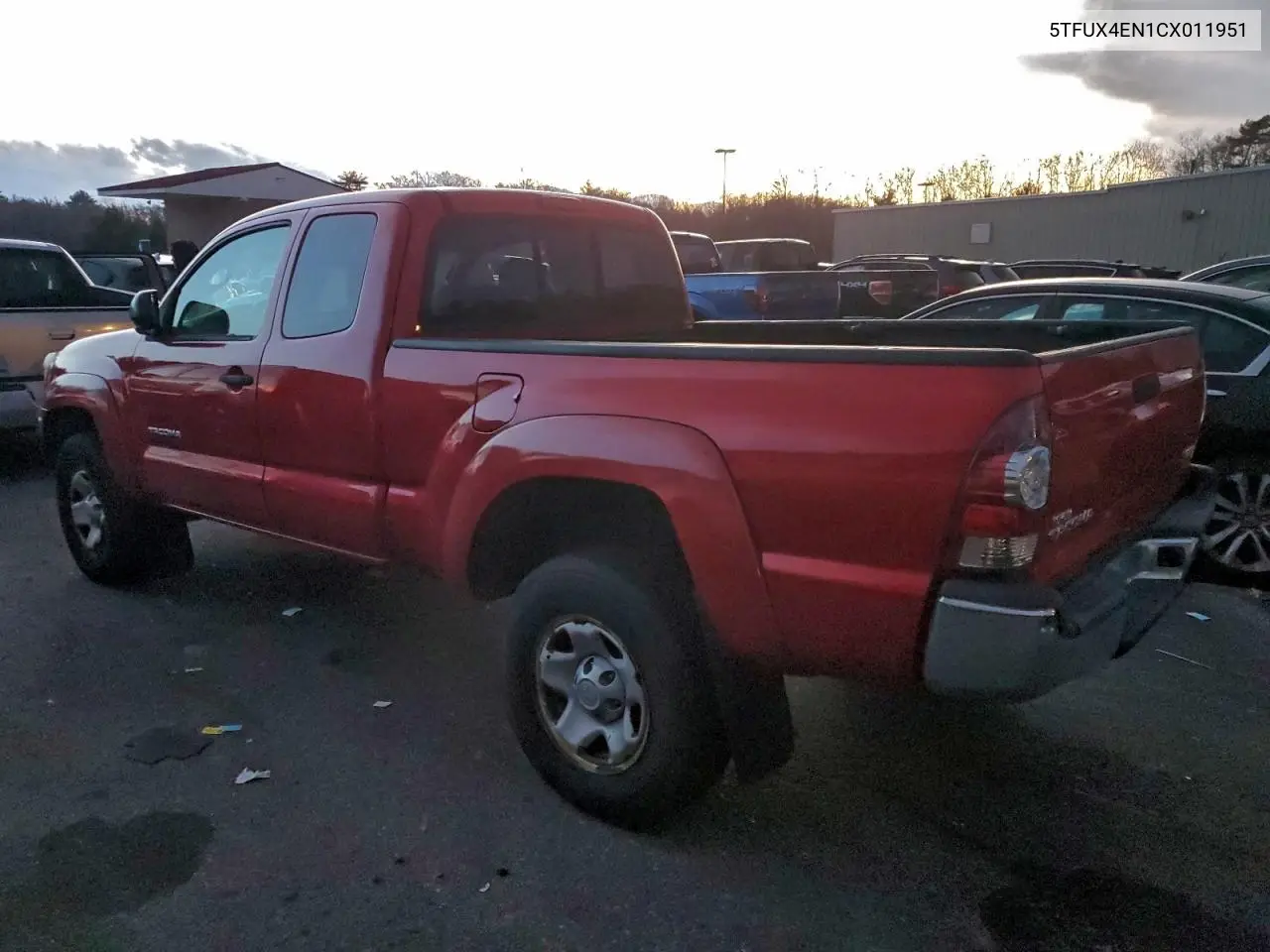 5TFUX4EN1CX011951 2012 Toyota Tacoma Access Cab