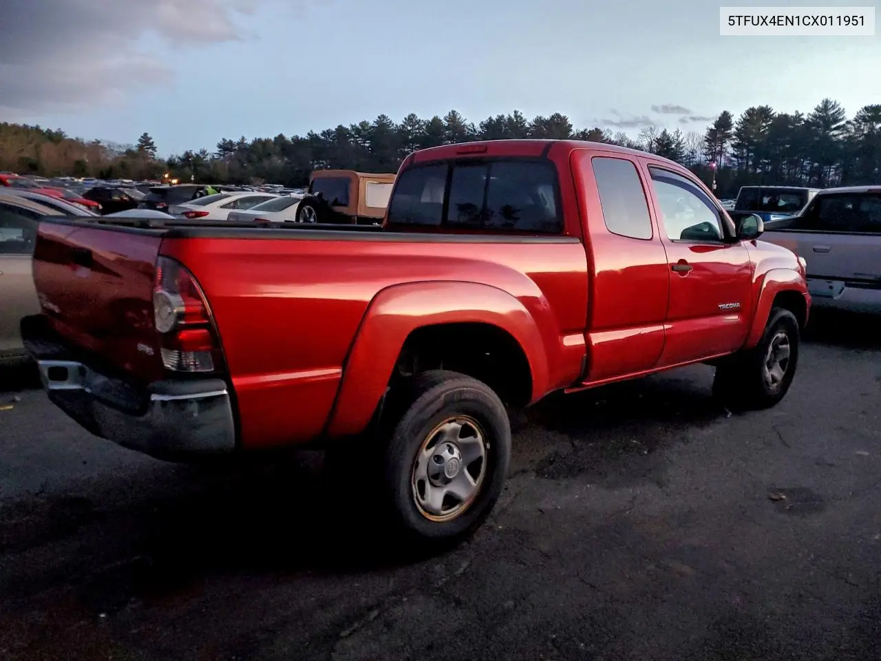 5TFUX4EN1CX011951 2012 Toyota Tacoma Access Cab
