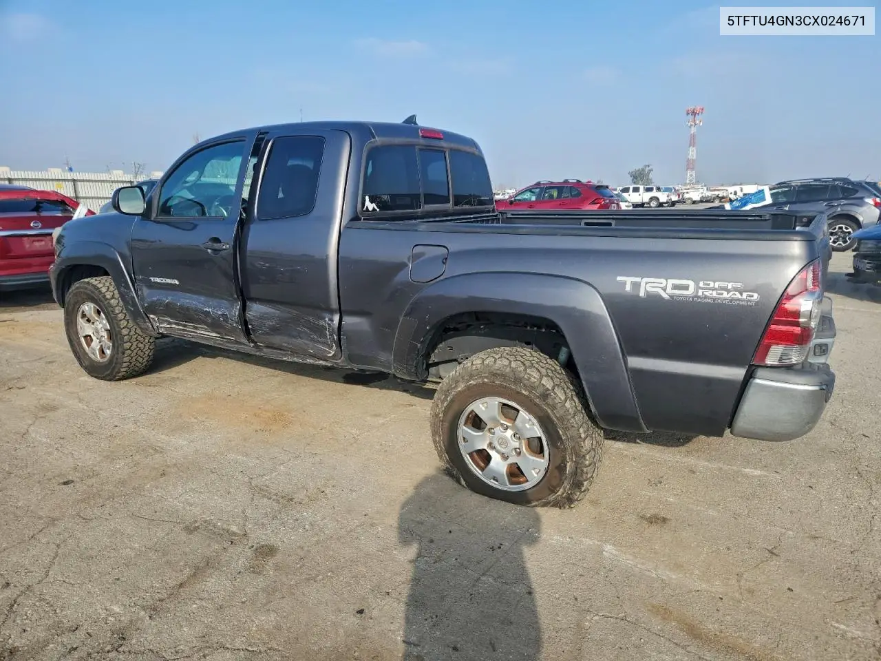 5TFTU4GN3CX024671 2012 Toyota Tacoma Prerunner Access Cab