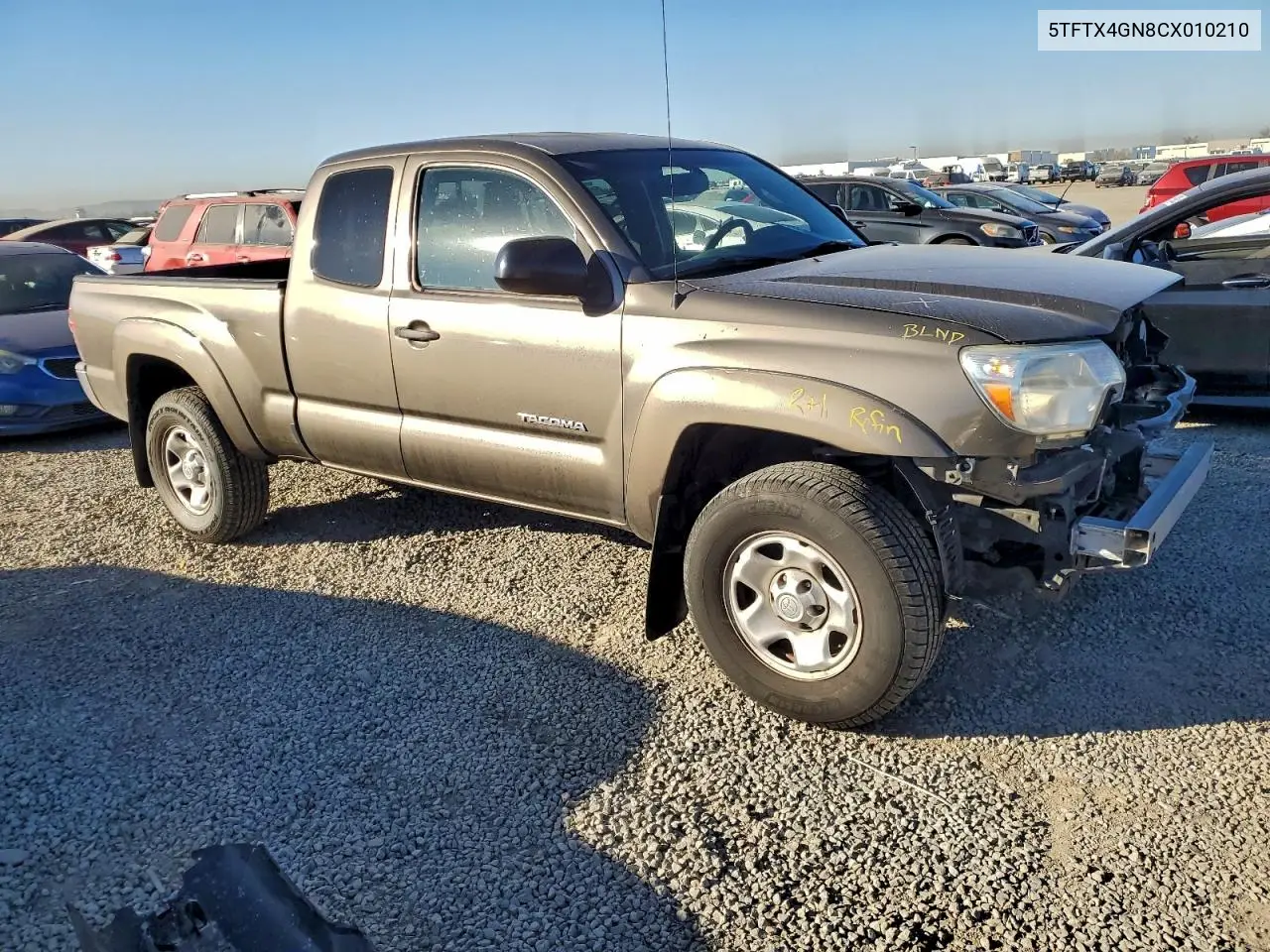 5TFTX4GN8CX010210 2012 Toyota Tacoma Prerunner Access Cab