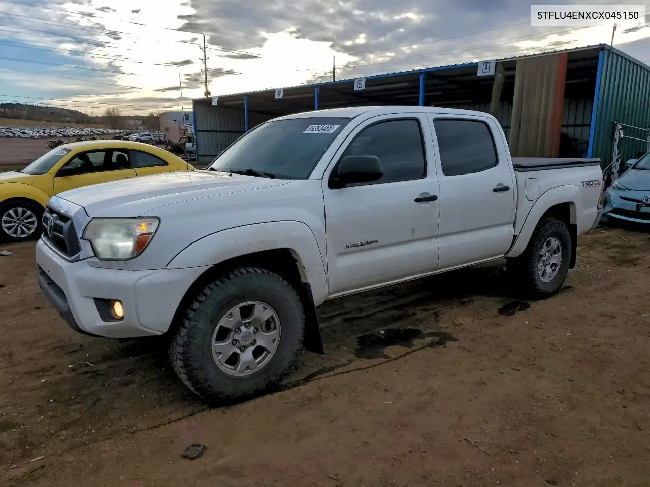 5TFLU4ENXCX045150 2012 Toyota Tacoma Double Cab