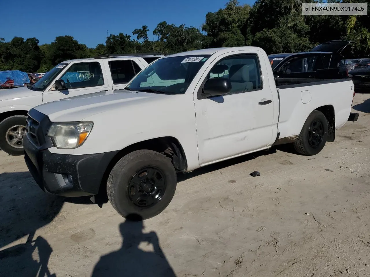 2013 Toyota Tacoma VIN: 5TFNX4CN9DX017425 Lot: 72443584