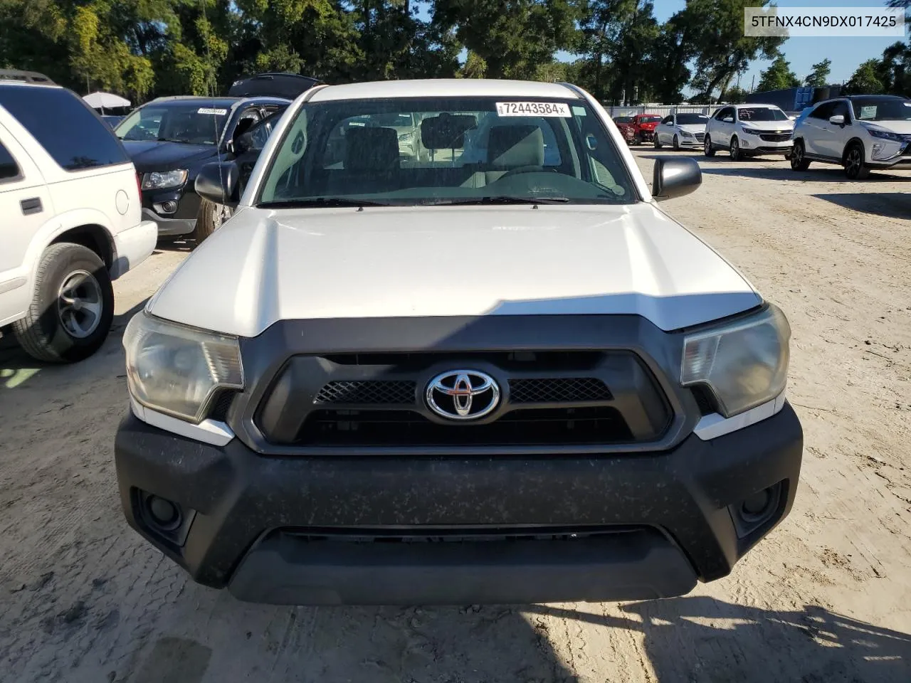 2013 Toyota Tacoma VIN: 5TFNX4CN9DX017425 Lot: 72443584