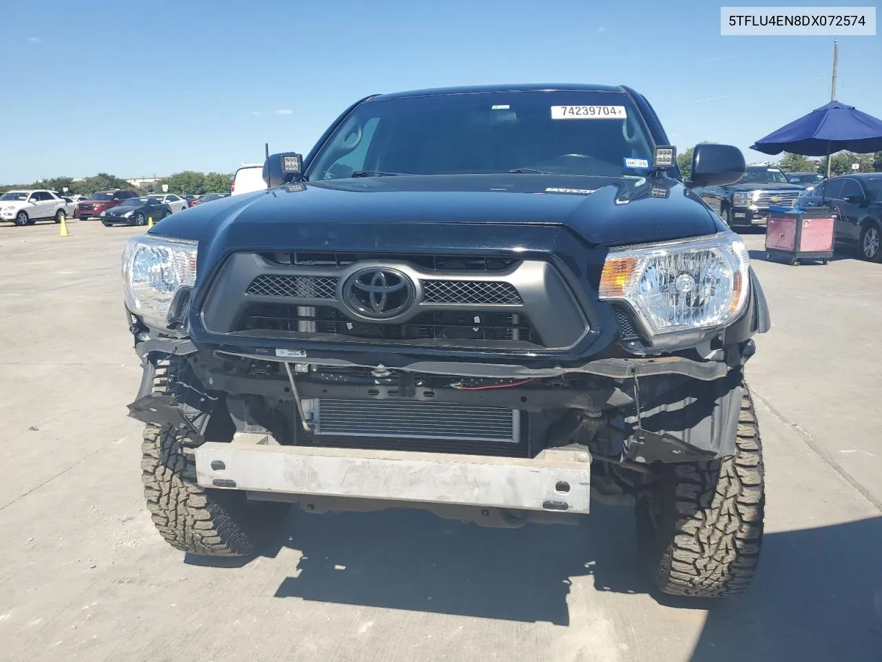 5TFLU4EN8DX072574 2013 Toyota Tacoma Double Cab