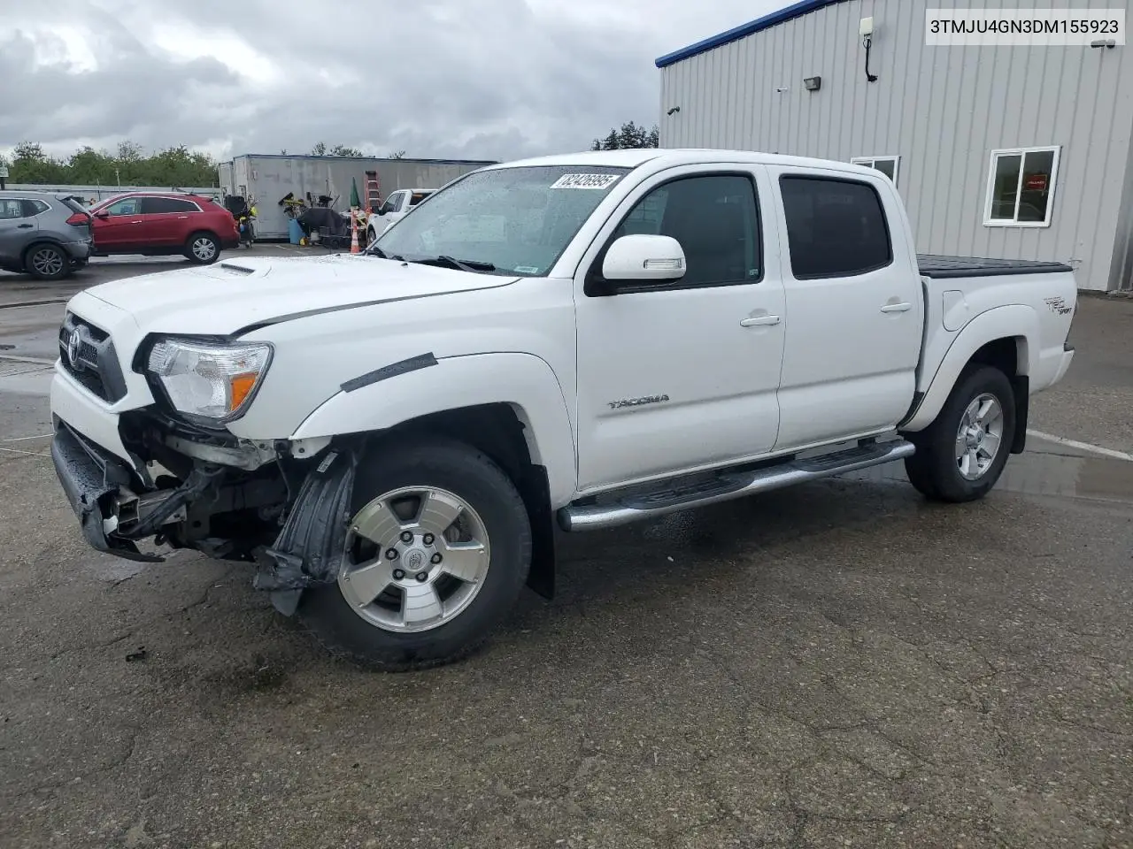 3TMJU4GN3DM155923 2013 Toyota Tacoma Double Cab Prerunner